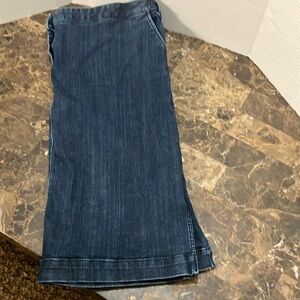 LANDS END JEAN SKIRT SZ 20W